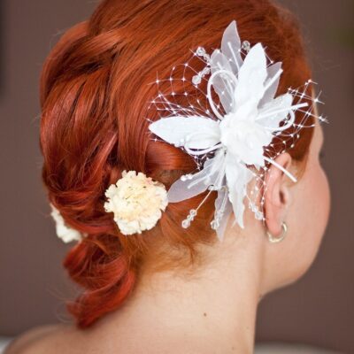 Examples Of Short Hair Wedding Styles