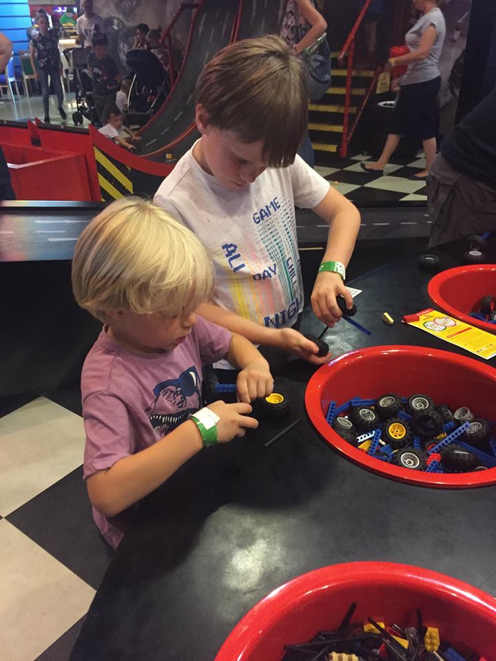 VR experience at legoland manchester