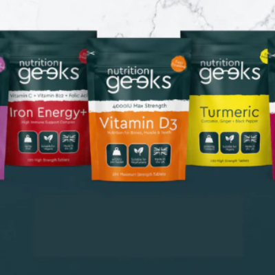 Win A Selection of Supplements from Nutrition Geeks