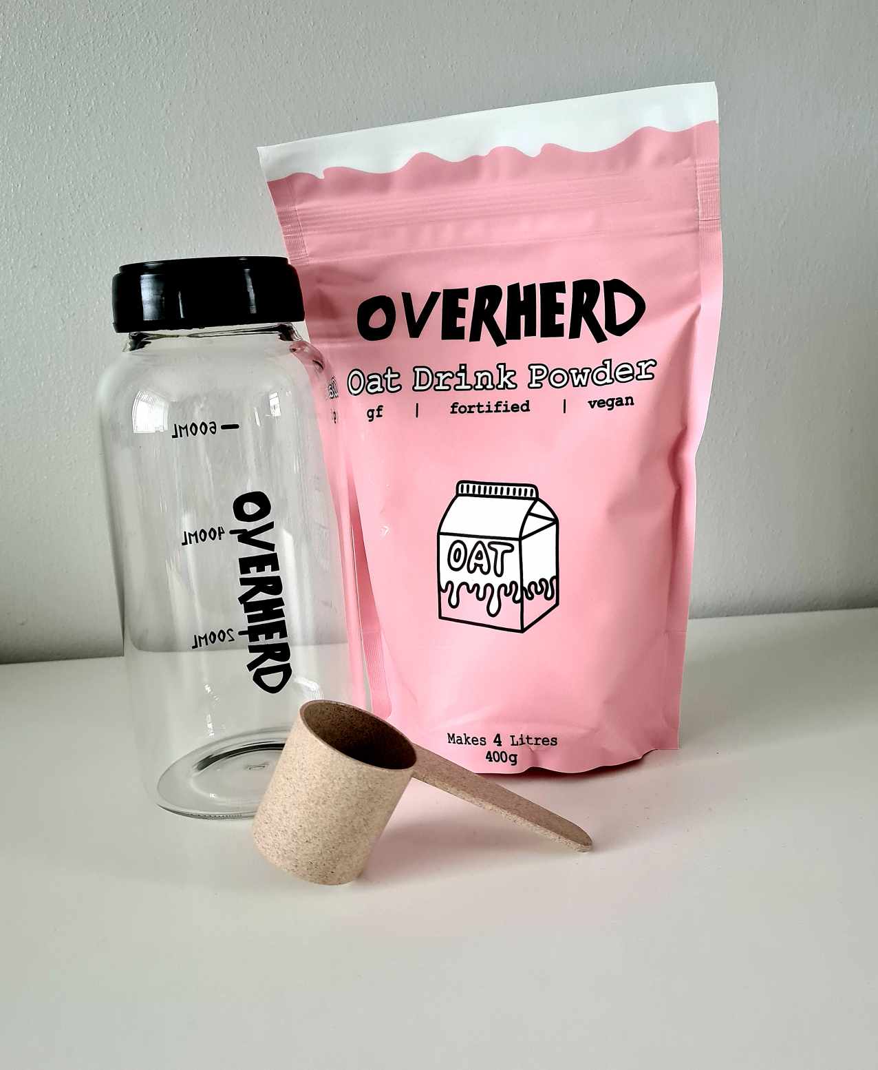 overherd powdered oat milk